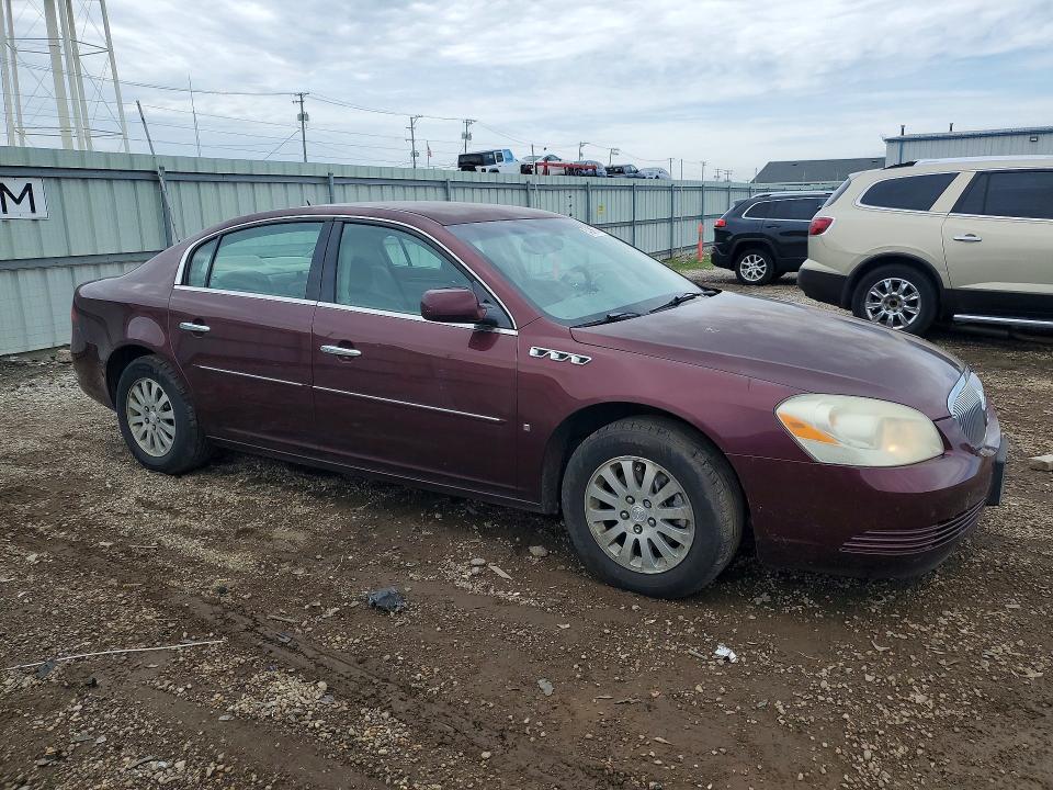 2007 Buick Lucerne VIN 1G4HP57227U187517 COPART salvage auction — REAR END, Il - Salvage Certificate, sold $925 on 2026-07-24 (photo 4)