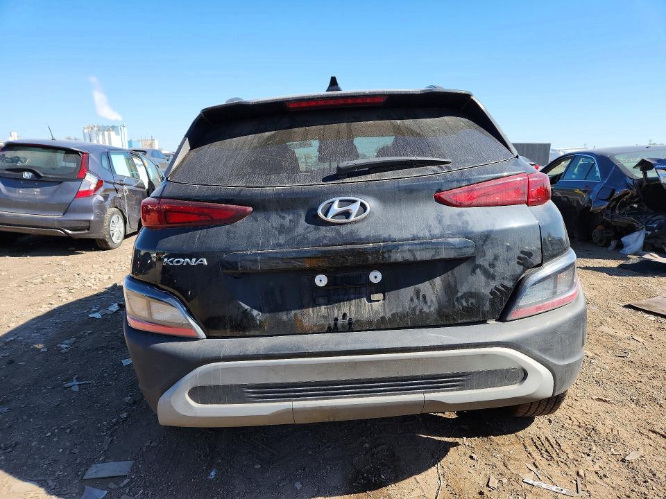 2023 Hyundai Kona VIN KM8K62AB1PU059334 COPART salvage auction — SIDE, IL - SALVAGE CERTIFICATE, sold $3,800 on 2026-07-29 (photo 6)