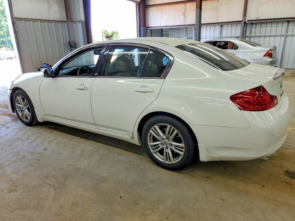 2011 Infiniti G37 VIN JN1CV6AP7BM304583 COPART salvage auction — FRONT END, Nc - Salvage Certificate Of Title, sold $950 on 2026-07-15 (photo 2)