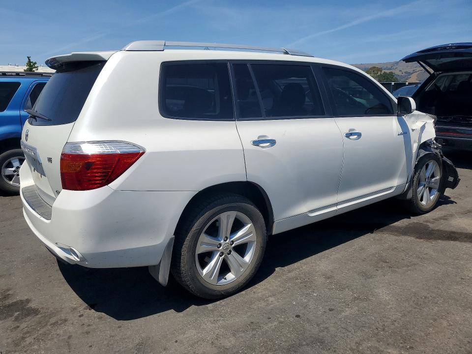 2008 Toyota Highlander VIN JTEES42A782105661 COPART salvage auction — FRONT END, CA - SALVAGE CERTIFICATE, sold $100 on 2026-07-21 (photo 3)