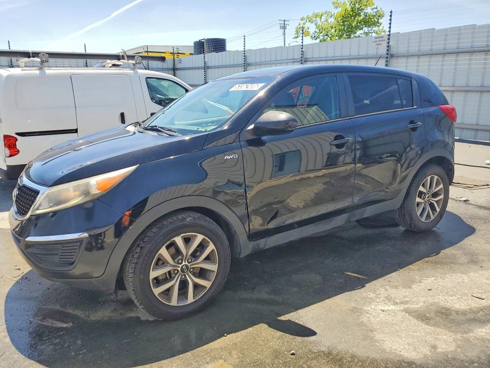 2014 Kia Sportage VIN KNDPBCAC2E7549376 — COPART salvage auction photo