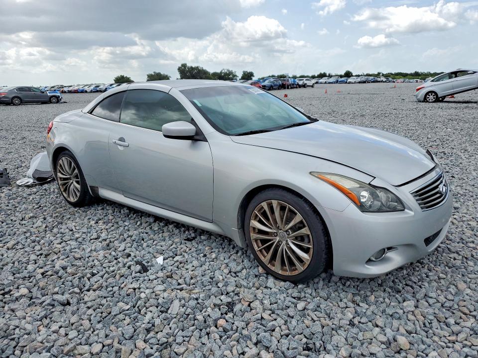 2013 Infiniti VIN JN1CV6FE5DM772645 COPART salvage auction — FRONT END, Fl - Cert Of Title Slvg Rebuildable, sold $150 on 2026-07-24 (photo 4)
