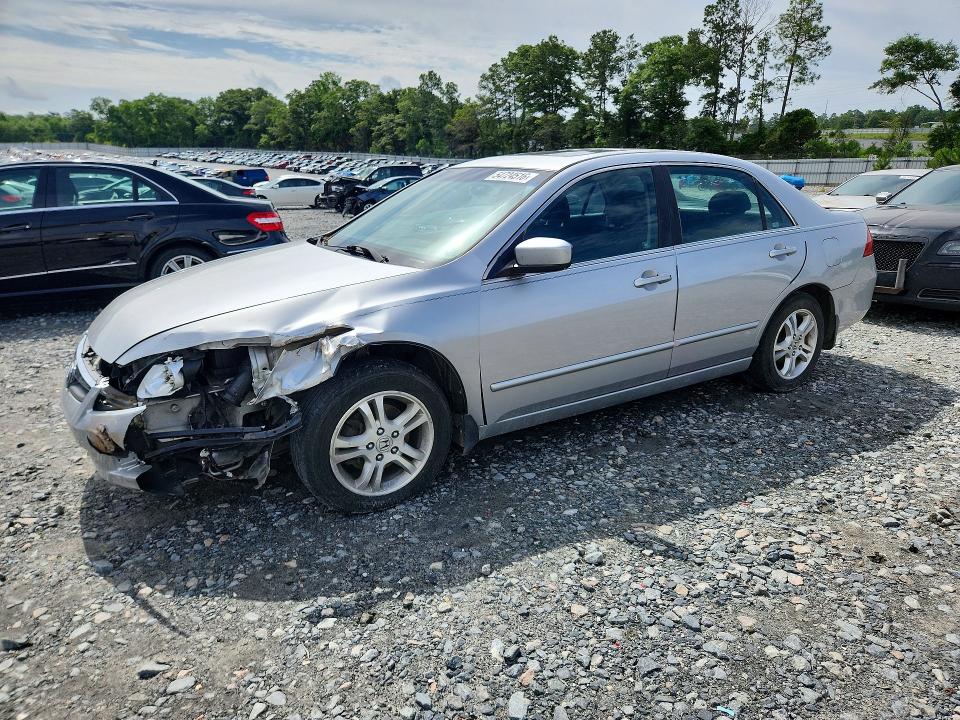 2007 Honda Accord VIN 1HGCM56767A121589 COPART salvage auction — FRONT END, Ga - Cert Of Title-Salvage, sold $775 on 2026-07-02 (photo 1)
