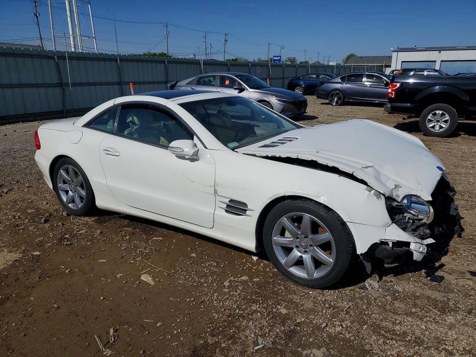 2003 Mercedes-benz Sl-klasse VIN WDBSK75F03F034397 COPART salvage auction — FRONT END, In - Cert Of Title-Salvage Title, sold $600 on 2026-07-10 (photo 4)