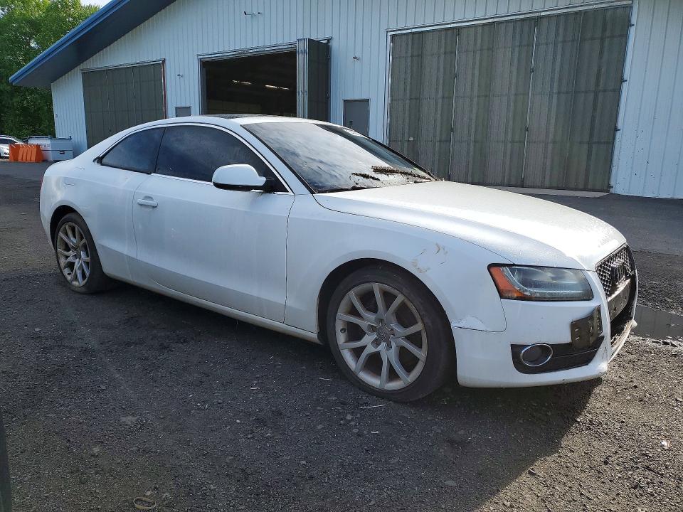 2012 Audi A5 VIN WAULFAFR3CA037496 COPART salvage auction — FRONT END, Wv - Certificate Of Title, sold $1,900 on 2026-08-25 (photo 4)