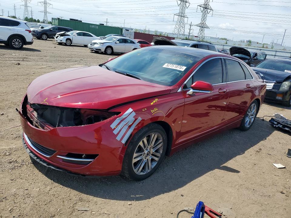 2013 Lincoln VIN 3LN6L2JK0DR819380 COPART salvage auction — FRONT END, Il - Salvage Certificate, sold $1,100 on 2026-07-09 (photo 1)