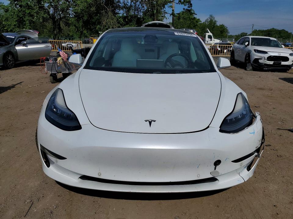 2019 Tesla Model 3 VIN 5YJ3E1EA1KF417816 COPART salvage auction — FRONT END, MD - CERT OF SALVAGE > 75% DAMAGE, sold $6,500 on 2026-07-02 (photo 5)