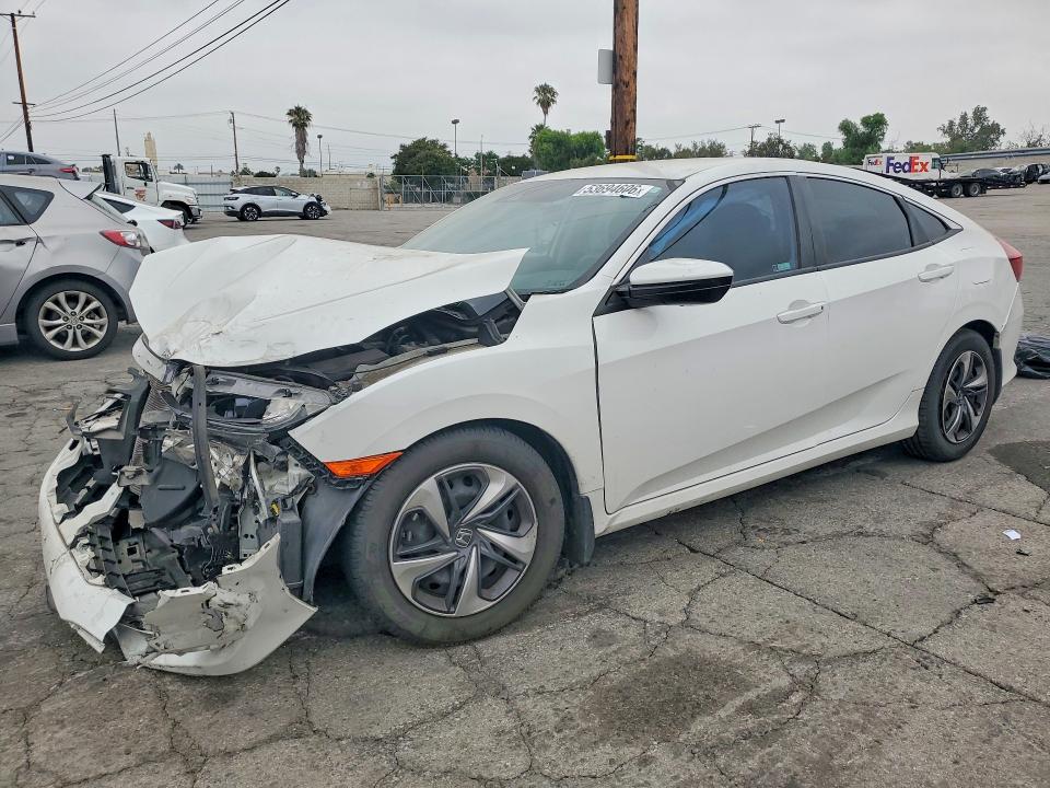 2020 Honda VIN 2HGFC2F61LH500209 COPART salvage auction — FRONT END, Ca - Salvage Certificate, sold $3,500 on 2026-07-03 (photo 1)