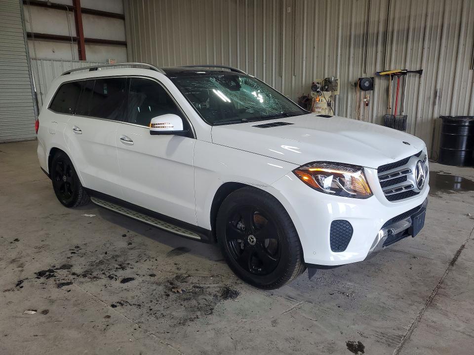 2017 Mercedes-benz Gls-klasse VIN 4JGDF6EE2HA989931 COPART salvage auction — FRONT END, Ny - Mv-907A Salvage Certificate, sold $6,700 on 2026-07-27 (photo 4)