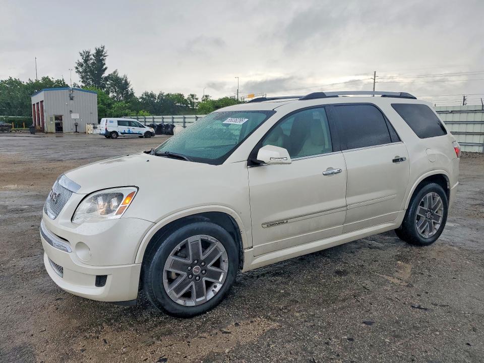 2011 Gmc Acadia VIN 1GKKRTED1BJ391348 COPART salvage auction — MECHANICAL, Fl - Cert Of Title-Rebuilt (P), sold $375 on 2026-07-21 (photo 1)
