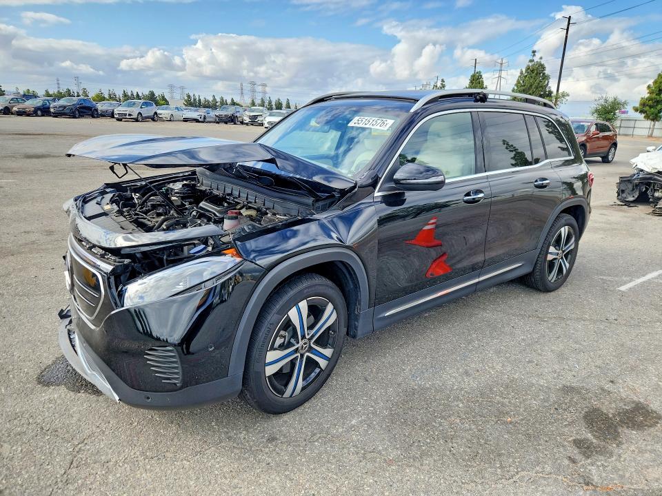 2023 Mercedes-benz Eqb VIN W1N9M1DB0PN066745 COPART salvage auction — FRONT END, CA - SALVAGE CERTIFICATE, sold $9,200 on 2026-07-07 (photo 1)