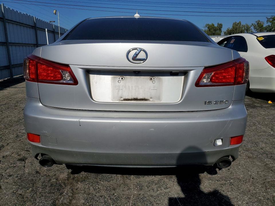 2011 Lexus Is 250 VIN JTHBF5C22B2101838 COPART salvage auction — FRONT END, Oh - Dis/Dlr/Exp Only Clean Title, sold $1,350 on 2026-07-02 (photo 6)