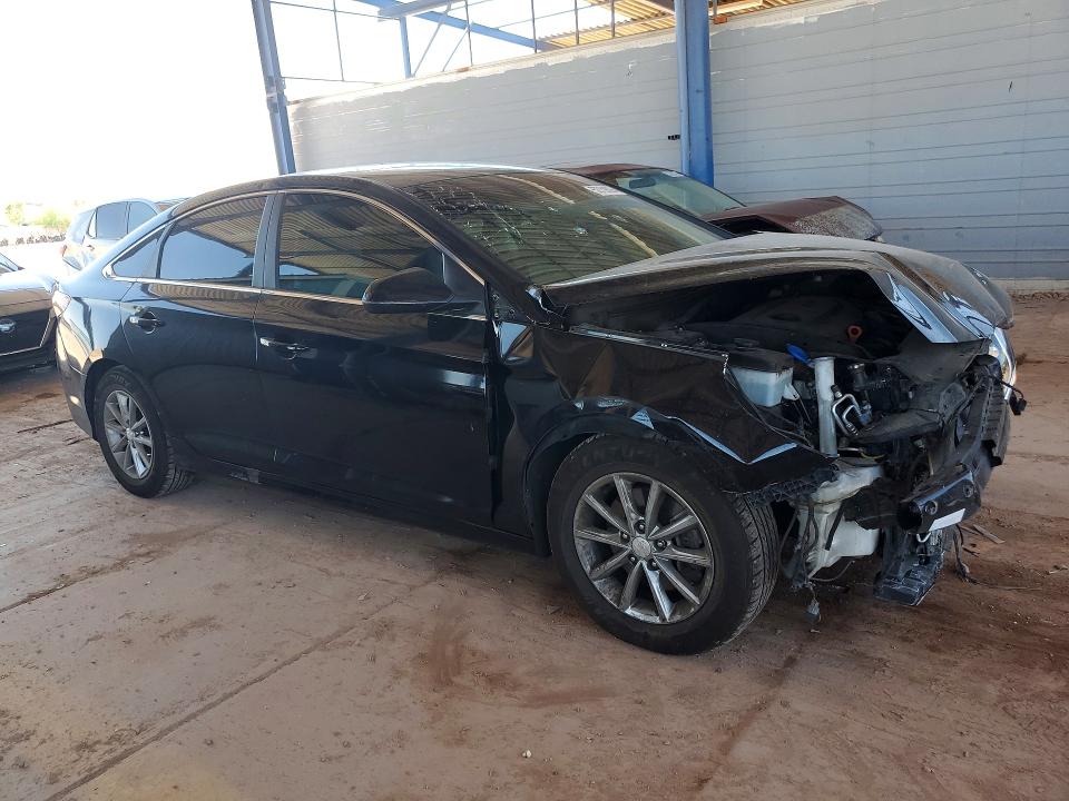 2019 Hyundai Sonata VIN 5NPE24AF2KH753271 COPART salvage auction — FRONT END, Az - Cert Of Title - Salvage, sold $1,300 on 2026-07-02 (photo 4)