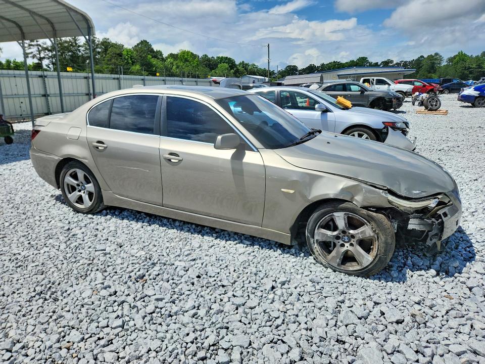 2008 BMW 5er VIN WBANW13558CZ76753 COPART salvage auction — FRONT END, Ga - Cert Of Title-Salvage, sold $325 on 2026-07-14 (photo 4)