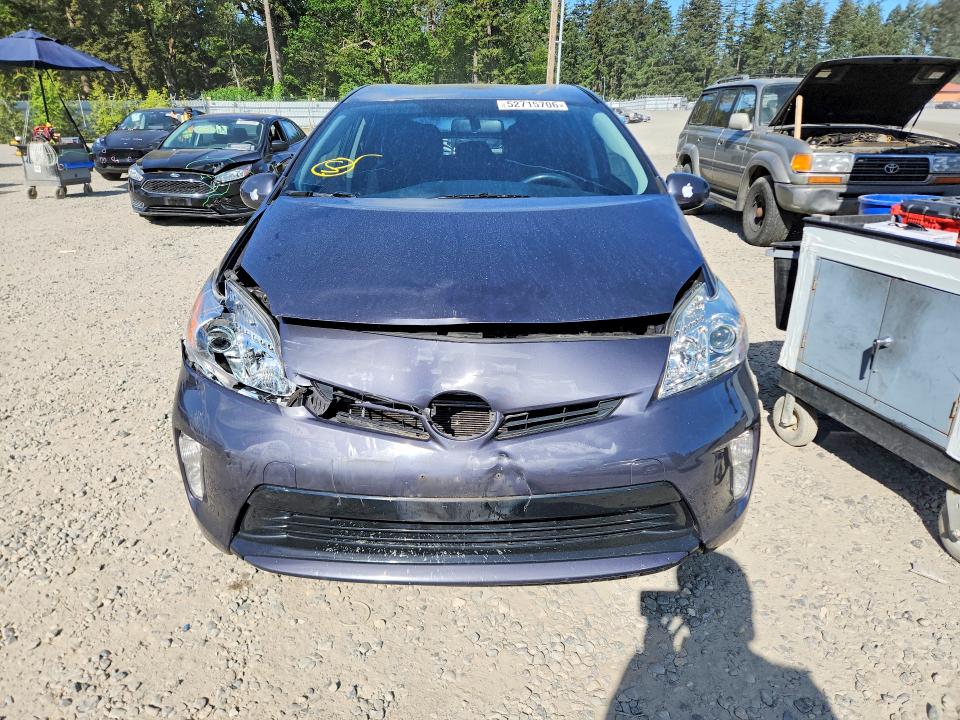2015 Toyota Prius VIN JTDKN3DUXF1918835 COPART salvage auction — FRONT END, Wa - Vehicle Cert Of Ownership-Titl, sold $625 on 2026-07-31 (photo 5)