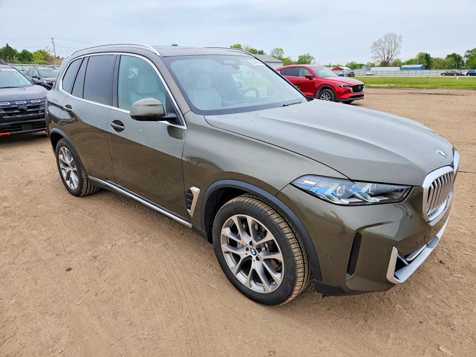 2024 BMW X5 VIN 5UX23EU03R9R43269 COPART salvage auction — HAIL, Oh - Cert Of Title-Salvage, sold $13,300 on 2026-07-30 (photo 4)