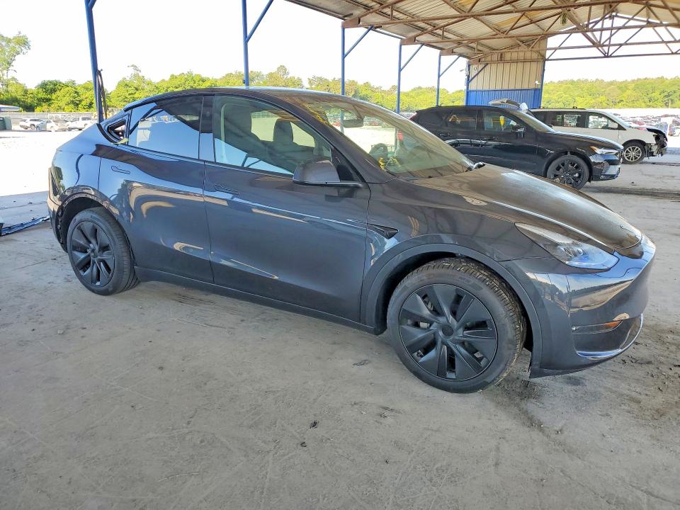 2025 Tesla Model y VIN 7SAYGDEE1SA360036 COPART salvage auction — REAR END, GA - CERT OF TITLE-SALVAGE, sold $14,400 on 2026-07-09 (photo 4)