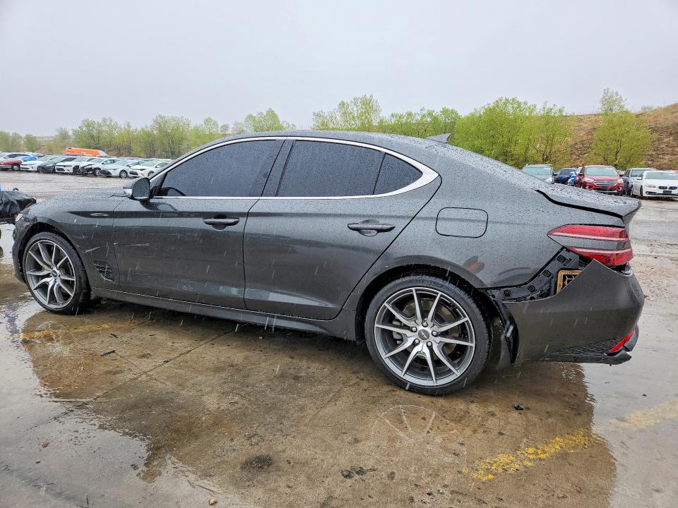 2023 Genesis G70 VIN KMTG54TE6PU114975 COPART salvage auction — REAR END, CO - PUBLIC - SALVAGE TITLE, sold $10,700 on 2026-07-06 (photo 2)