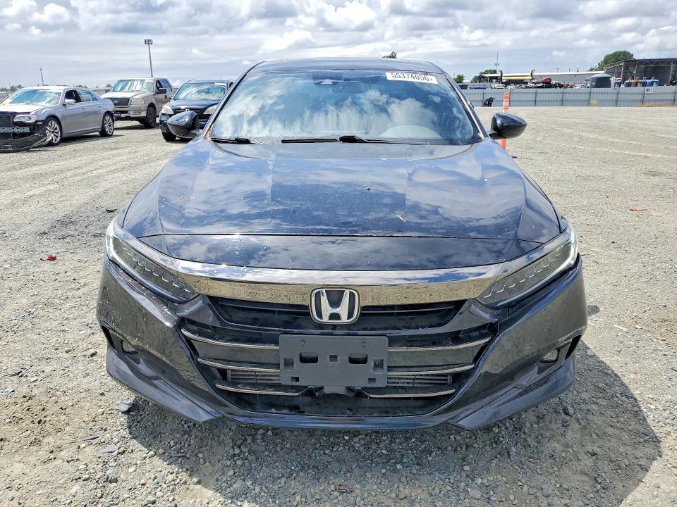 2021 Honda Accord VIN 1HGCV2F37MA007458 COPART salvage auction — VANDALISM, CA - SALVAGE CERTIFICATE, sold $7,400 on 2026-07-28 (photo 5)