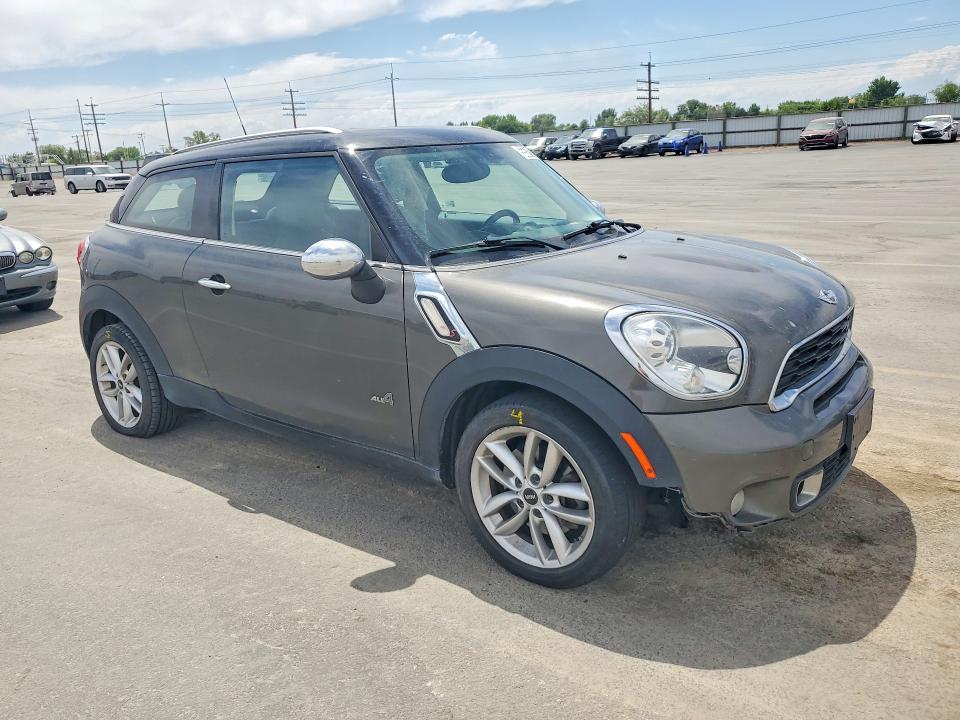 2014 Mini Cooper VIN WMWSS7C51EWN71825 COPART salvage auction — FRONT END, Id - Certificate Of Title, sold $175 on 2026-07-23 (photo 4)