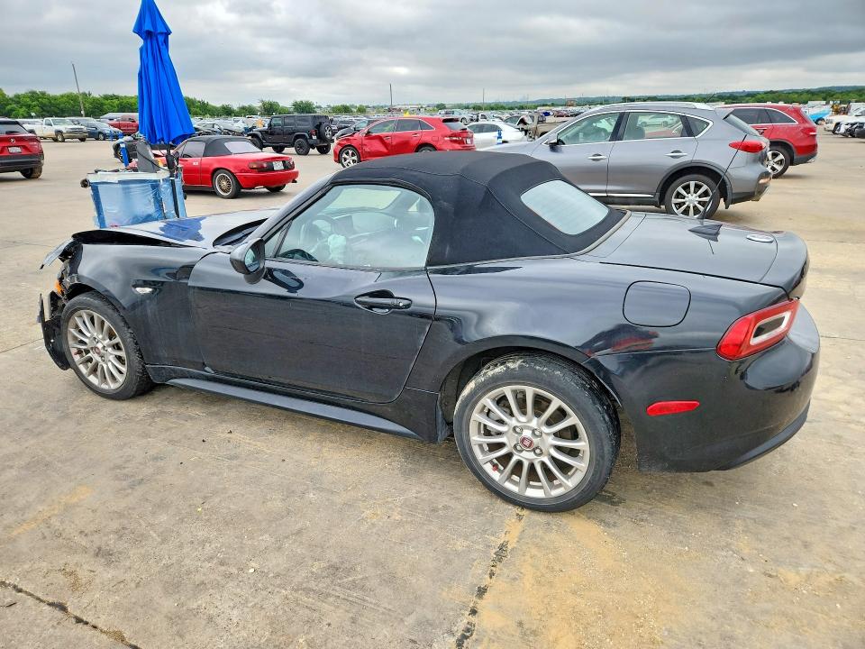 2020 Fiat 124 spider VIN JC1NFAEK8L0145289 COPART salvage auction — FRONT END, Tx - Salvage Vehicle Title, sold $1,000 on 2026-07-23 (photo 2)