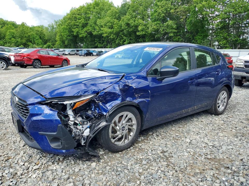 2025 Subaru Impreza VIN JF1GUABC0S8221527 COPART salvage auction — FRONT END, Ma - Cert Of Title-Salvage, sold $175 on 2026-07-29 (photo 1)