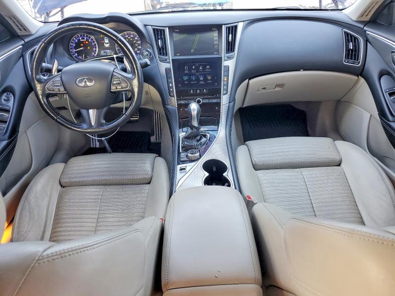 2015 Infiniti Q50 VIN JN1BV7AR2FM396744 COPART salvage auction — REAR END, Fl - Cert Of Title Slvg Rebuildable, sold $35 on 2026-07-31 (photo 8)
