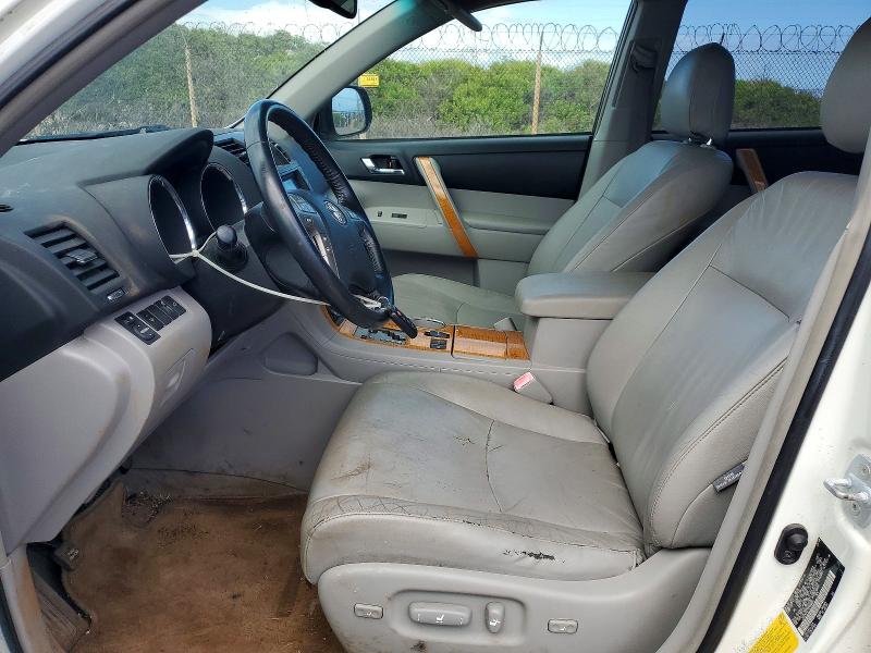 2009 Toyota Highlander VIN JTEEW44A792028597 COPART salvage auction — FRONT END, Hi - Certificate Of Title, sold $15 on 2026-07-13 (photo 7)