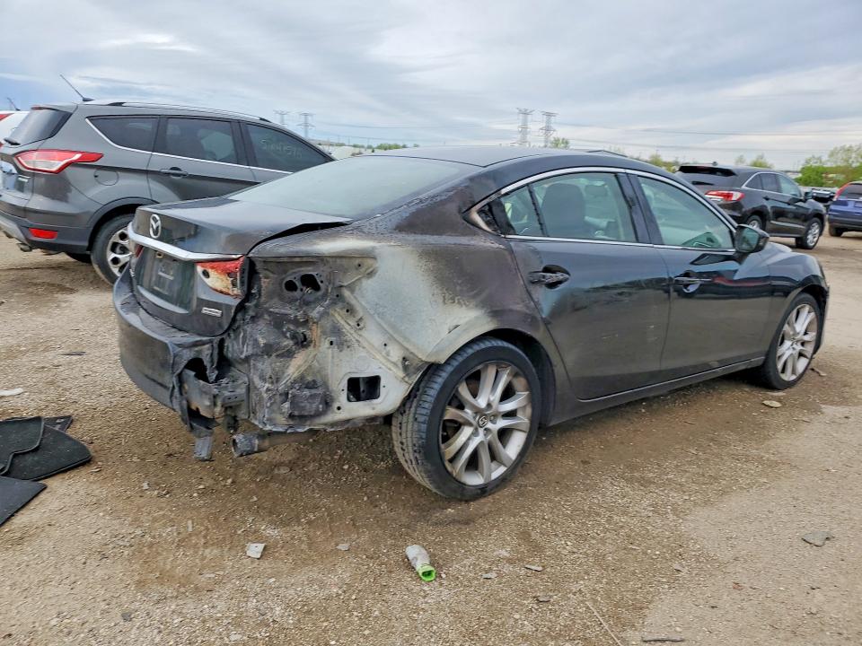 2016 Mazda 6 VIN JM1GJ1V59G1429454 COPART salvage auction — BURN, Il - Salvage Certificate, sold $1,800 on 2026-07-07 (photo 3)