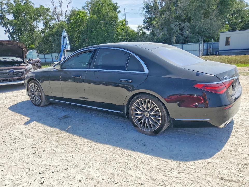 2022 Mercedes-benz S-klasse VIN W1K6G7GB2NA088112 COPART salvage auction — FRONT END, FL - CERT OF TITLE SLVG REBUILDABLE, sold $24,700 on 2026-07-28 (photo 2)