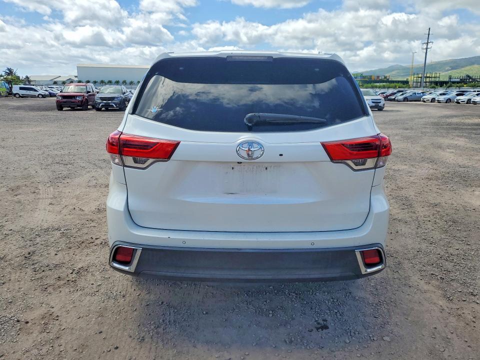 2019 Toyota Highlander VIN 5TDYZRFH2KS329101 COPART salvage auction — FRONT END, Hi - Certificate Of Salvage, sold $150 on 2026-07-27 (photo 6)