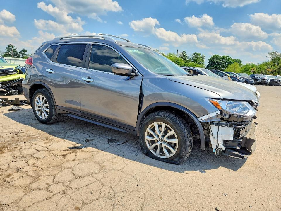 2020 Nissan Rogue VIN 5N1AT2MV2LC729130 COPART salvage auction — FRONT END, Pa - Certificate Of Salvage, sold $4,050 on 2026-07-02 (photo 4)
