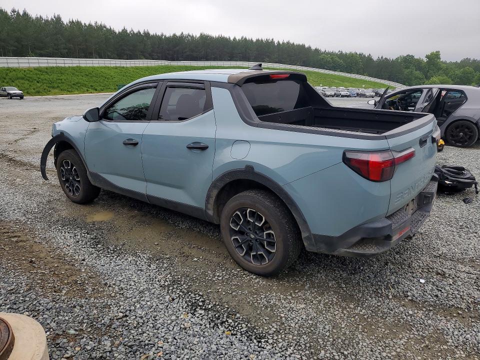 2022 Hyundai Santa cruz VIN 5NTJBDAE4NH026919 COPART salvage auction — FRONT END, Nc - Salvage Certificate Of Title, sold $150 on 2026-07-23 (photo 2)
