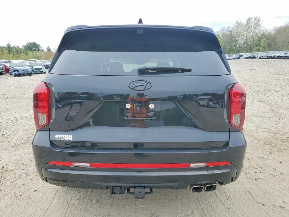 2025 Hyundai Palisade VIN KM8R7DGE7SU919657 COPART salvage auction — FRONT END, Ma - Cert Of Title-Salvage, sold $80 on 2026-07-02 (photo 6)