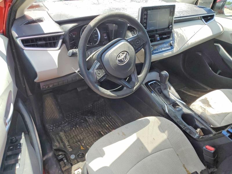 2021 Toyota Corolla VIN 5YFEPMAE1MP164243 COPART salvage auction — HAIL, Ar - Cert Of Title-Salvage, sold $5,200 on 2026-07-08 (photo 8)