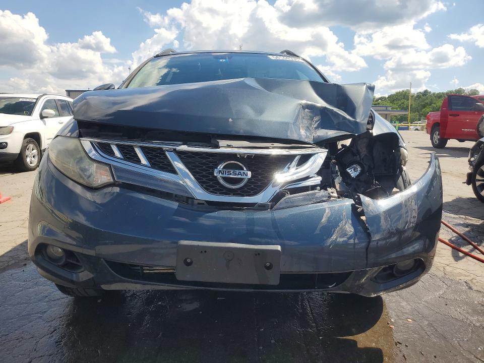 2014 Nissan Murano VIN JN8AZ1MU2EW412328 COPART salvage auction — FRONT END, Tn - Salvage Certificate, sold $1,250 on 2026-07-27 (photo 5)