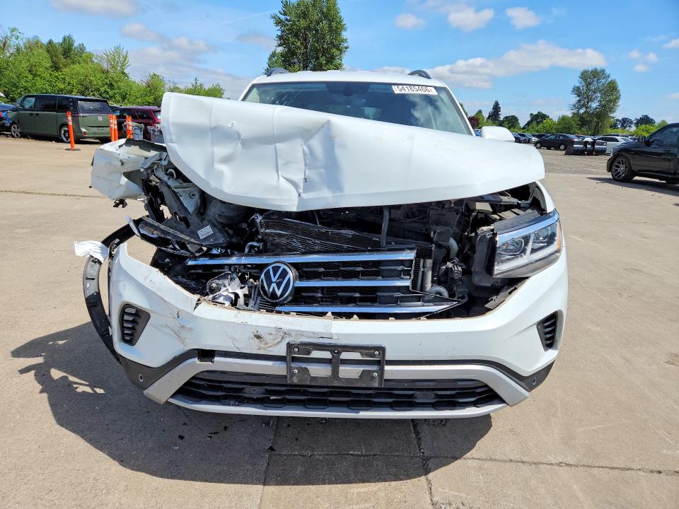2021 Volkswagen Atlas VIN 1V2HR2CA4MC554475 COPART salvage auction — FRONT END, Or - Salvage Title Certificate, sold $2,500 on 2026-08-17 (photo 5)