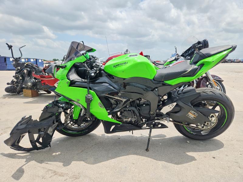2025 Kawasaki Zx VIN JKBZXJK11SA007511 COPART salvage auction — FRONT END, Tx - Salvage Vehicle Title, sold $2,950 on 2026-07-30 (photo 3)