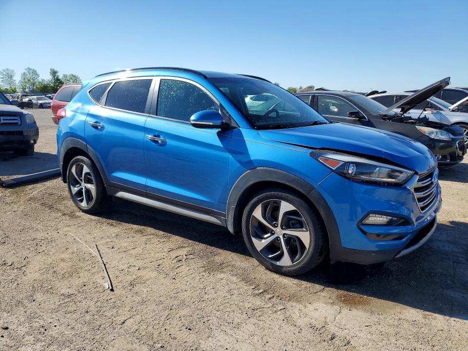 2017 Hyundai Tucson VIN KM8J3CA20HU577351 COPART salvage auction — FRONT END, Il - Salvage Certificate, sold $3,000 on 2026-07-28 (photo 4)