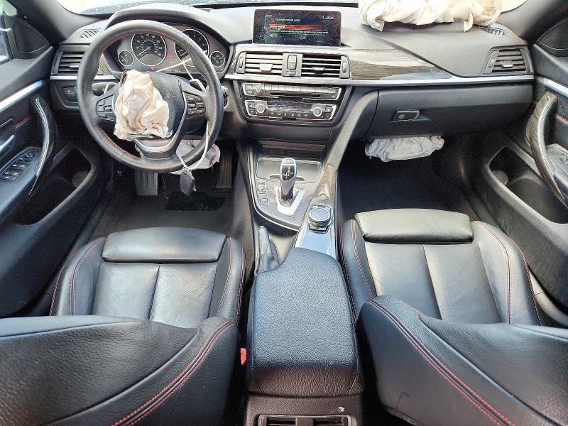 2017 BMW 4er VIN WBA4F7C52HG786495 COPART salvage auction — FRONT END, Ca - Salvage Certificate, sold $2,450 on 2026-07-13 (photo 8)