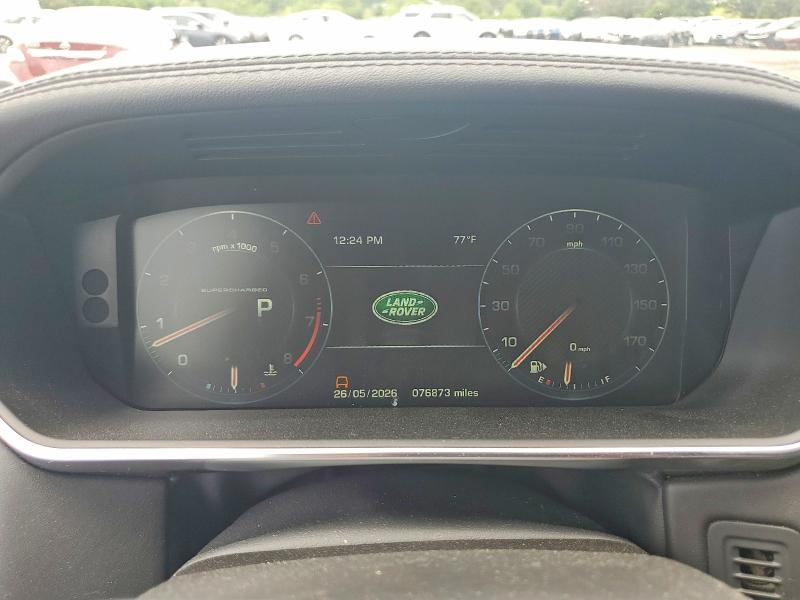 2015 Land rover RANGE ROVER VIN SALGS2TF3FA227103 COPART salvage auction — SIDE, Md - Cert Of Salvage > 75% Damage, sold $250 on 2026-07-20 (photo 9)