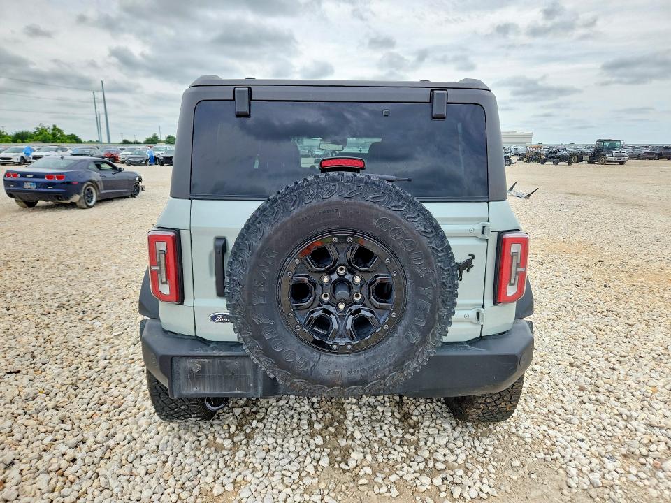 2023 Ford Bronco VIN 1FMEE5DP9PLA83525 COPART salvage auction — FRONT END, Tx - Salvage Vehicle Title, sold $70 on 2026-07-02 (photo 6)