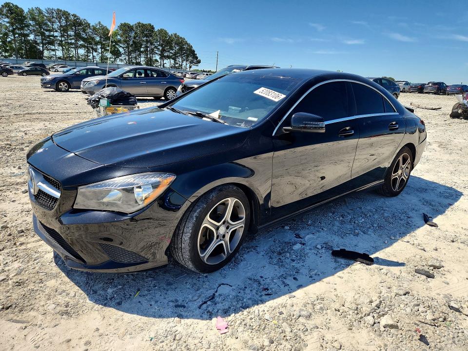 2014 Mercedes-benz Cla-klasse VIN WDDSJ4GB0EN121695 COPART salvage auction — REAR END, Ga - Cert Of Title-Salvage, sold $1,350 on 2026-07-29 (photo 1)