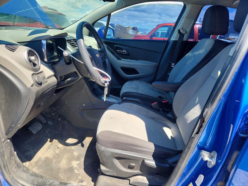 2015 Chevrolet Trax VIN KL7CJKSB6FB252723 COPART salvage auction — MECHANICAL, Nv - Certificate Of Title, sold $1,650 on 2026-07-14 (photo 7)