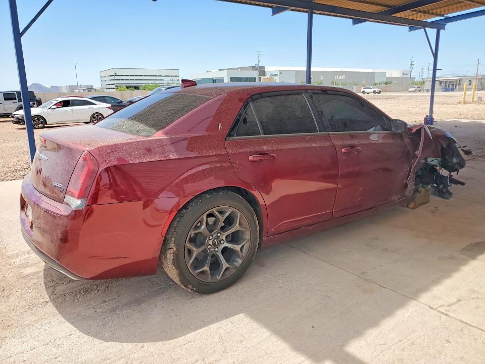 2018 Chrysler 300 VIN 2C3CCABG8JH140996 COPART salvage auction — FRONT END, Az - Cert Of Title - Salvage, sold $4,100 on 2026-07-02 (photo 3)