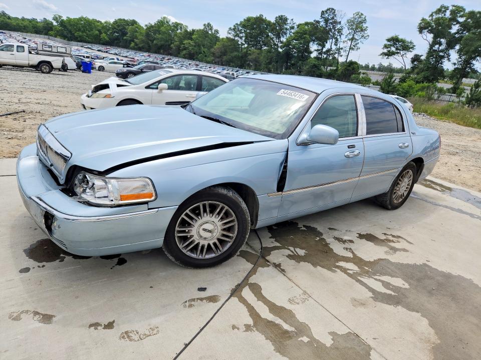 2009 Lincoln TOWN CAR VIN 2LNHM82V69X622739 COPART salvage auction — FRONT END, Ga - Cert Of Title-Salvage, sold $475 on 2026-07-09 (photo 1)