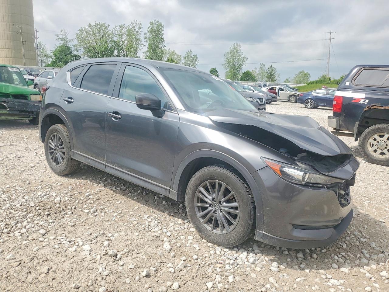 2020 Mazda CX-5 VIN JM3KFBCM5L0784656 COPART salvage auction — Front End, MI - CERTIFICATE OF TITLE, sold $3,000 on 2026-07-02 (photo 4)