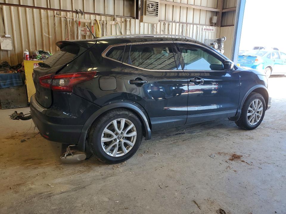 2021 Nissan Rogue VIN JN1BJ1BV8MW569544 COPART salvage auction — SIDE, Tx - Salvage Vehicle Title, sold $1,200 on 2026-07-24 (photo 3)