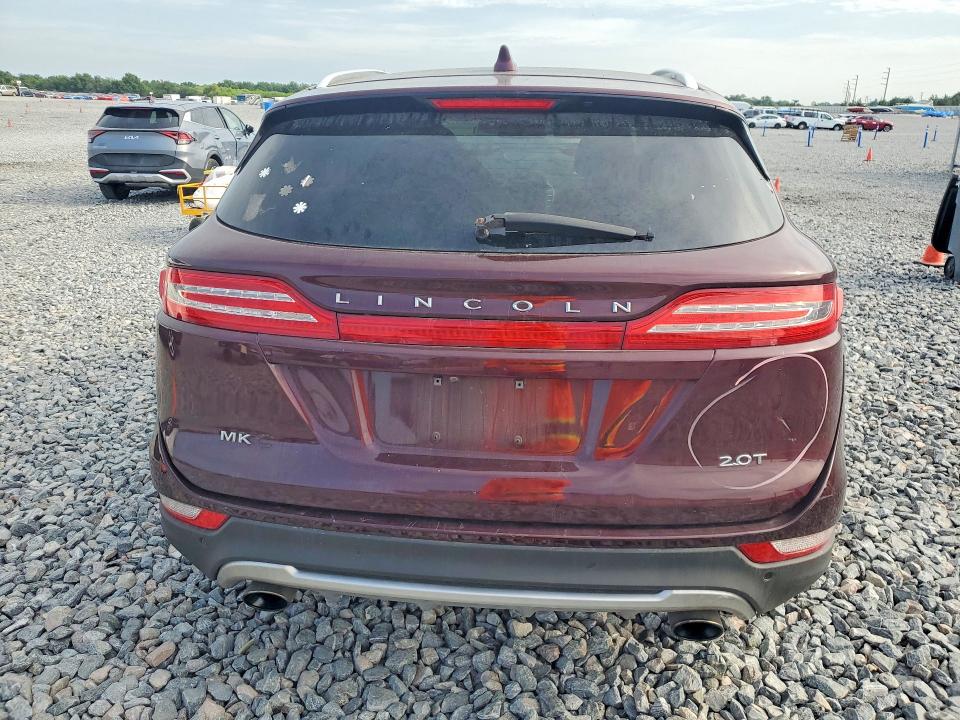 2018 Lincoln Mkc VIN 5LMCJ2C95JUL13841 COPART salvage auction — FRONT END, Fl - Cert Of Title Slvg Rebuildable, sold $1,500 on 2026-07-31 (photo 6)