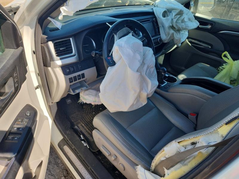 2017 Toyota VIN 5TDDZRFHXHS424058 COPART salvage auction — FRONT END, Ks - Cert Of Title-Salvage, sold $4,600 on 2026-07-15 (photo 8)